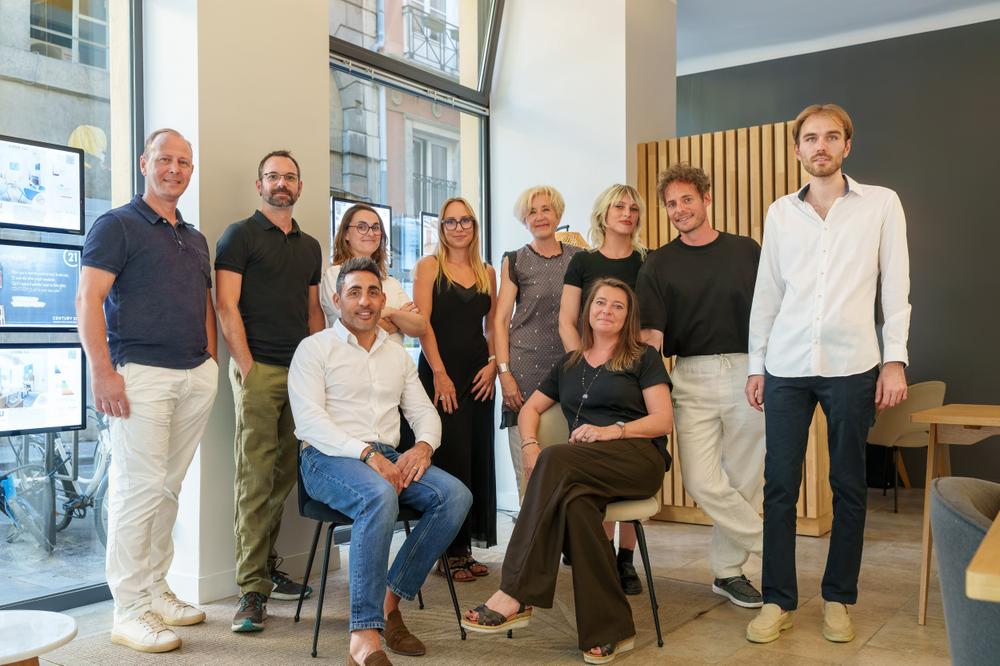l'équipe de l'agence Presqu'île Immobilier