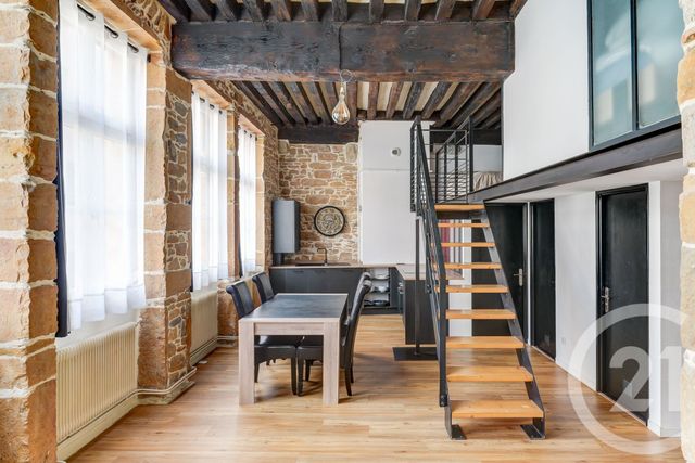 Afficher la photo en grand Appartement F4 à vendre - 2 pièces - 54.71 m2 - LYON - 69001 - RHONE-ALPES - Century 21 Presqu'Île Immobilier