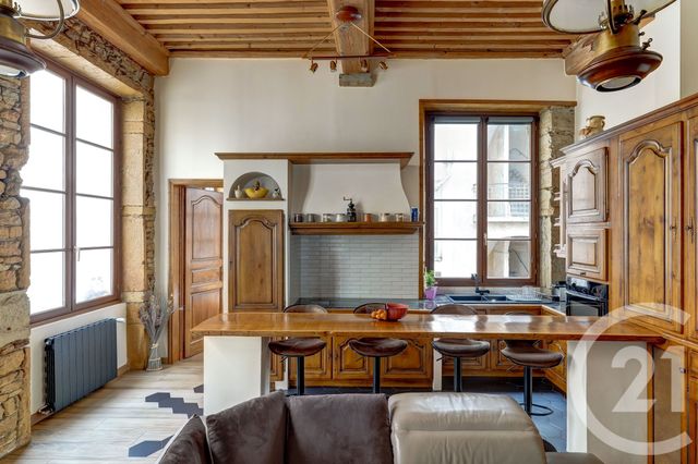 Appartement F4 à vendre - 4 pièces - 109.14 m2 - LYON - 69001 - RHONE-ALPES - Century 21 Presqu'Île Immobilier